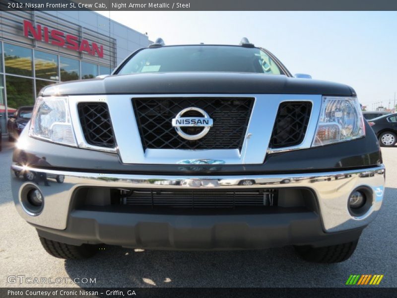 Night Armor Metallic / Steel 2012 Nissan Frontier SL Crew Cab