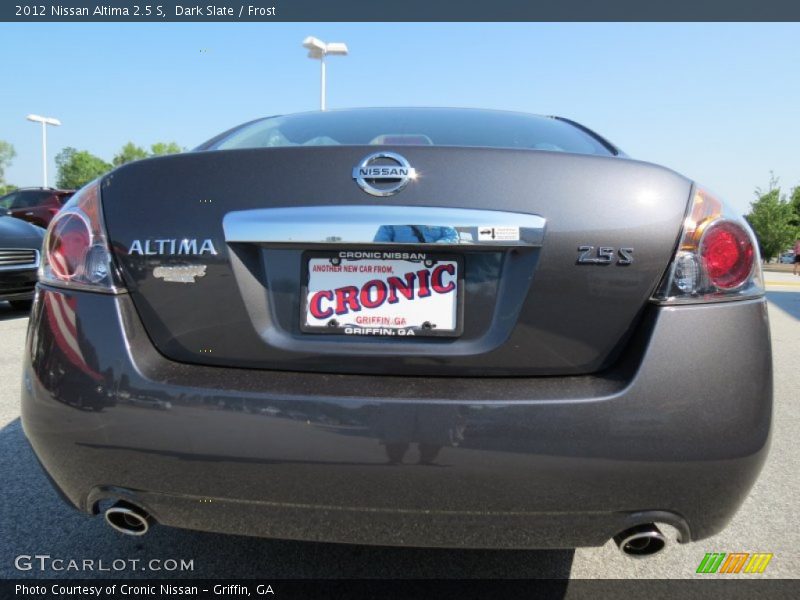 Dark Slate / Frost 2012 Nissan Altima 2.5 S