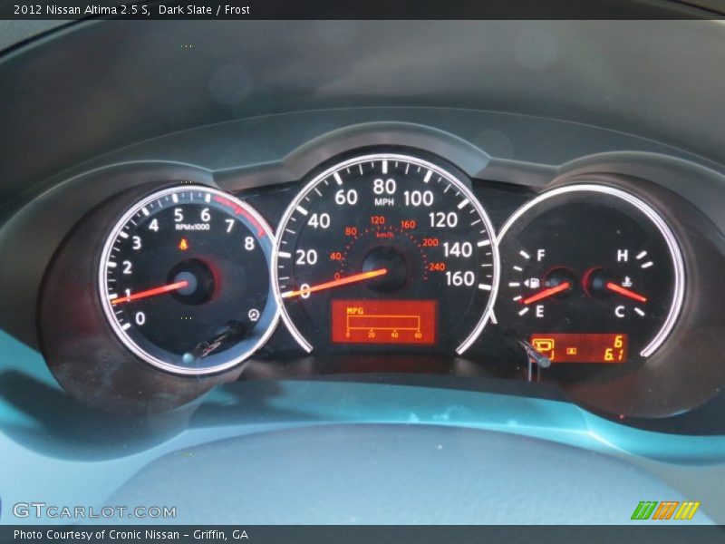 Dark Slate / Frost 2012 Nissan Altima 2.5 S