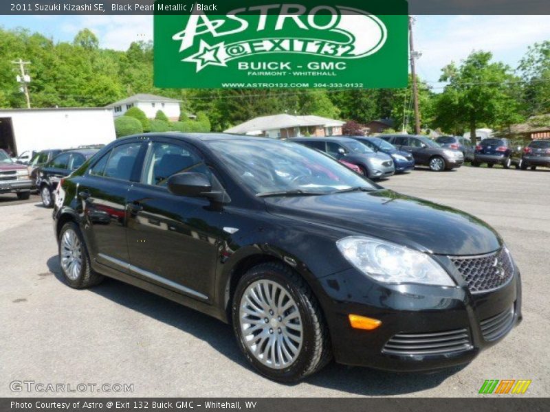 Black Pearl Metallic / Black 2011 Suzuki Kizashi SE