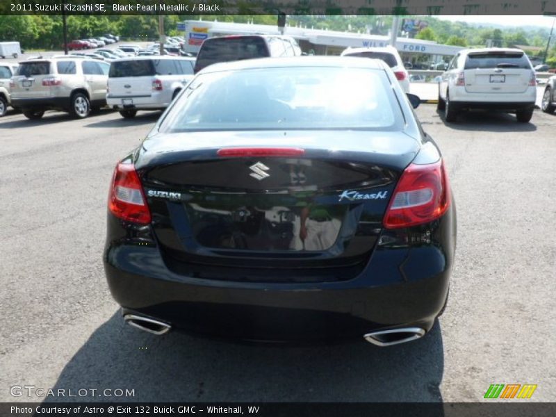 Black Pearl Metallic / Black 2011 Suzuki Kizashi SE