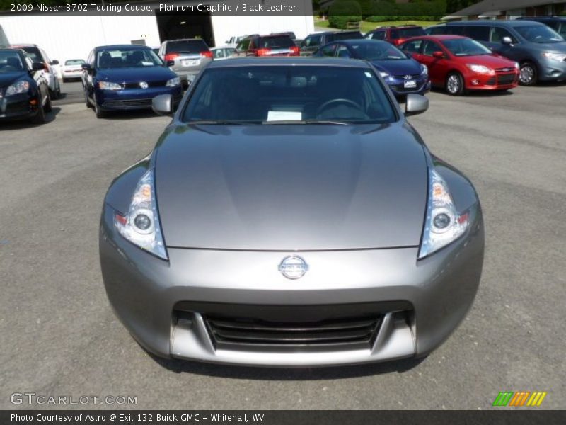 Platinum Graphite / Black Leather 2009 Nissan 370Z Touring Coupe