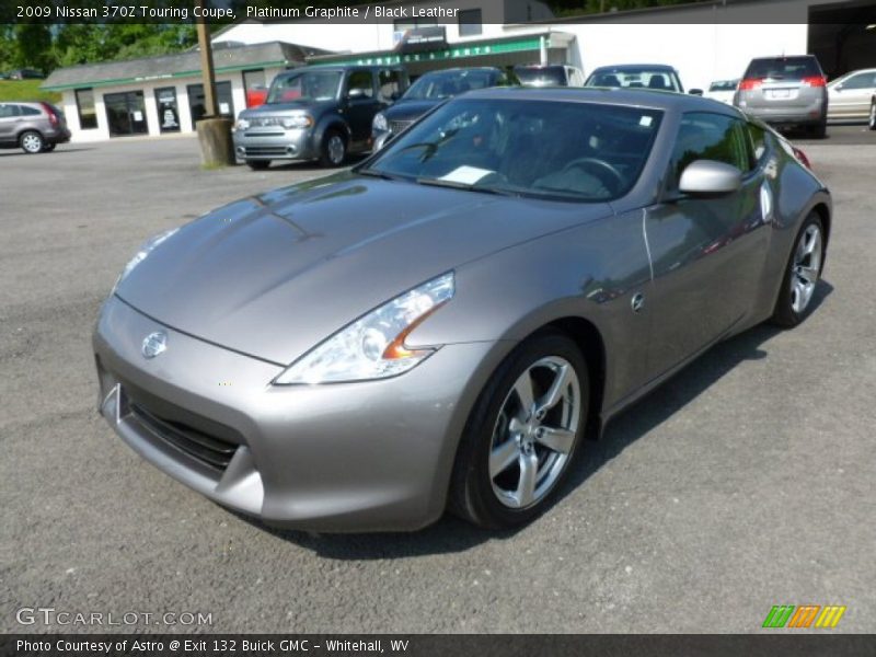 Platinum Graphite / Black Leather 2009 Nissan 370Z Touring Coupe