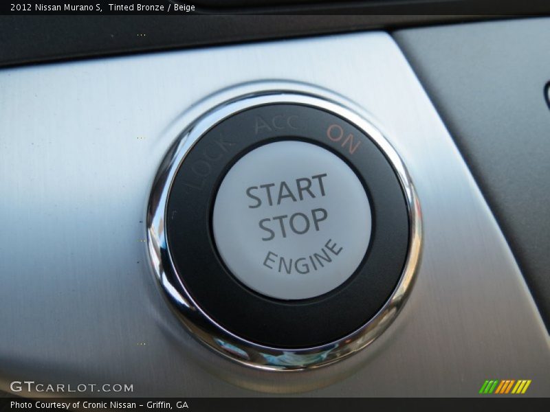Controls of 2012 Murano S