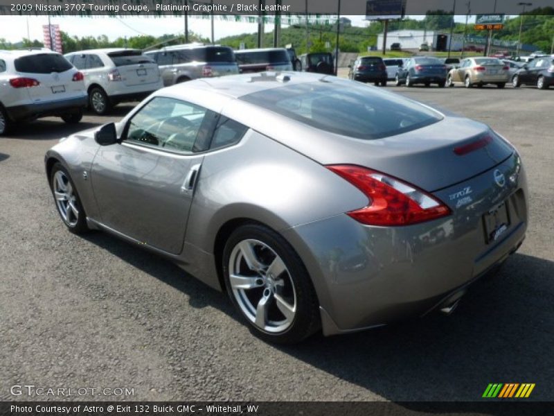 Platinum Graphite / Black Leather 2009 Nissan 370Z Touring Coupe
