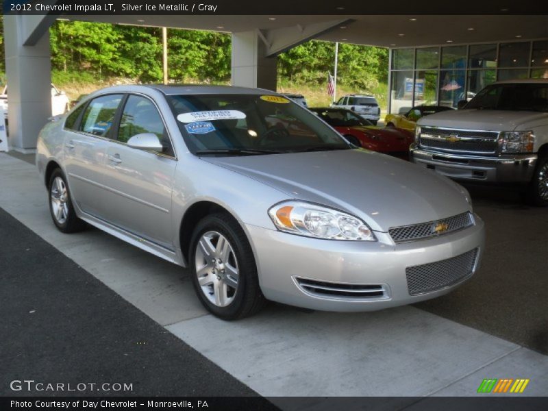 Silver Ice Metallic / Gray 2012 Chevrolet Impala LT