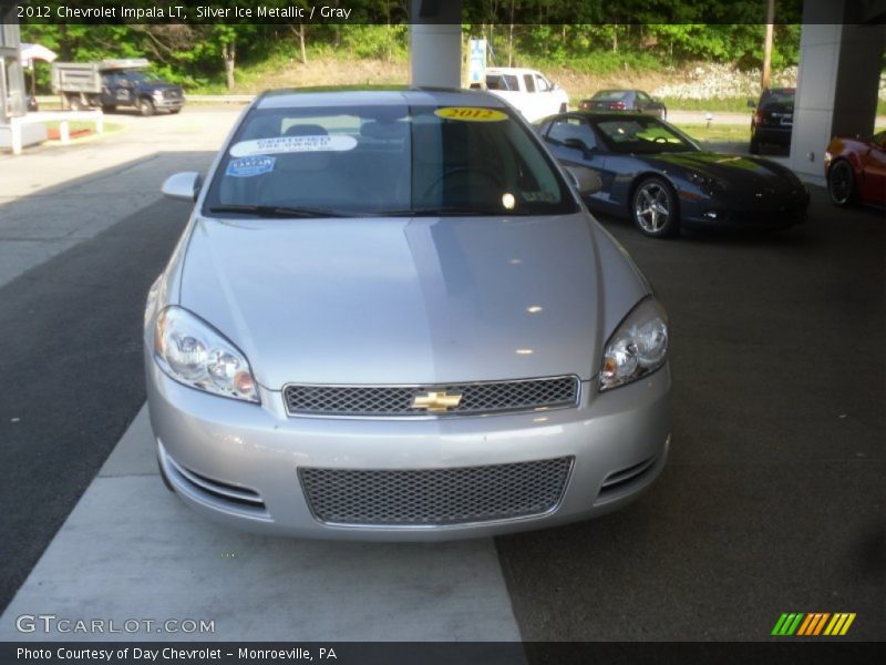 Silver Ice Metallic / Gray 2012 Chevrolet Impala LT