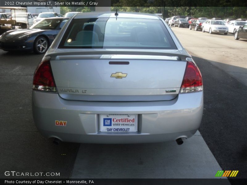 Silver Ice Metallic / Gray 2012 Chevrolet Impala LT