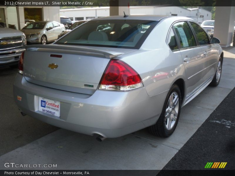 Silver Ice Metallic / Gray 2012 Chevrolet Impala LT