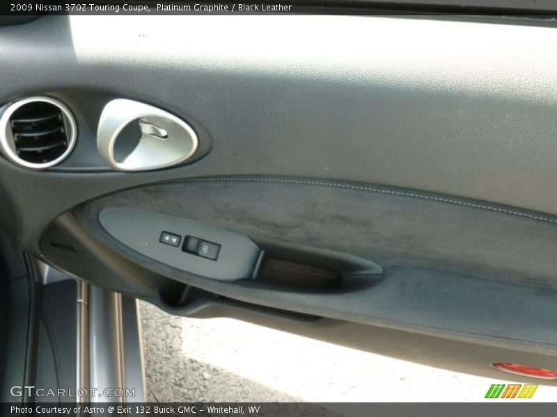 Platinum Graphite / Black Leather 2009 Nissan 370Z Touring Coupe