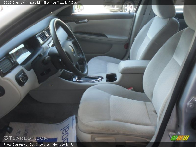 Silver Ice Metallic / Gray 2012 Chevrolet Impala LT