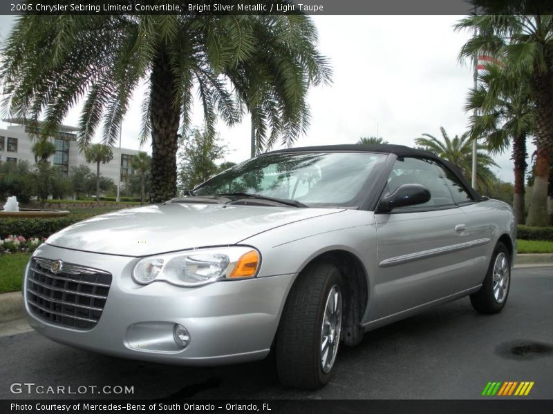 Bright Silver Metallic / Light Taupe 2006 Chrysler Sebring Limited Convertible