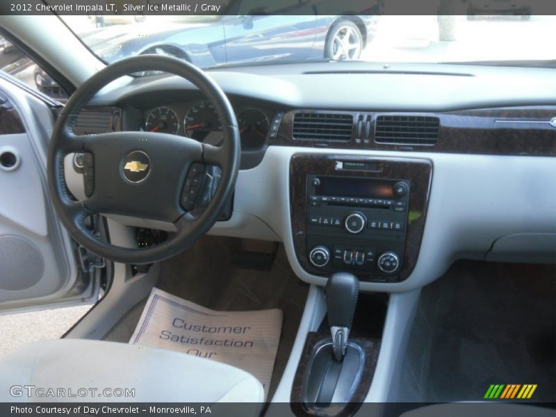 Silver Ice Metallic / Gray 2012 Chevrolet Impala LT