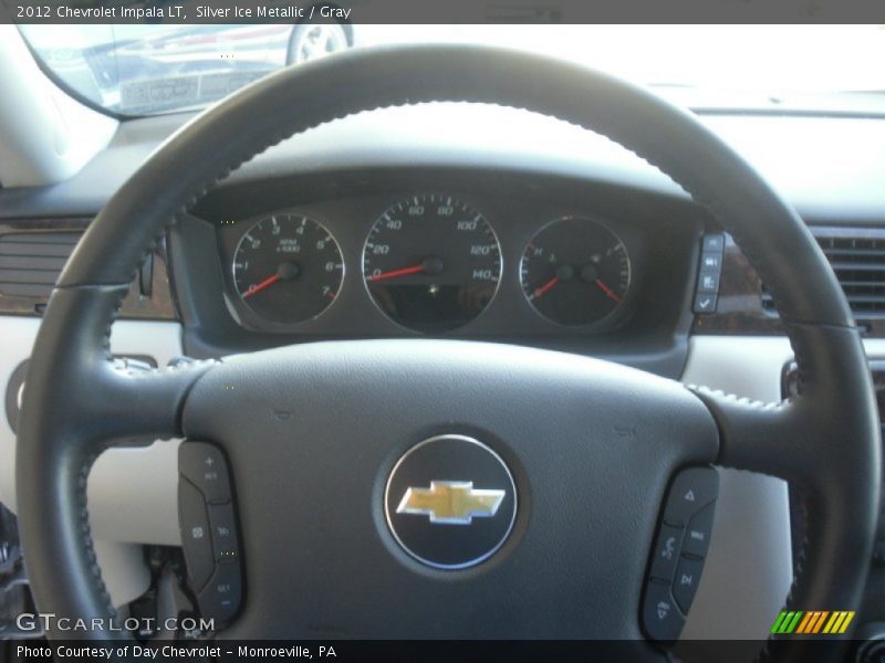 Silver Ice Metallic / Gray 2012 Chevrolet Impala LT