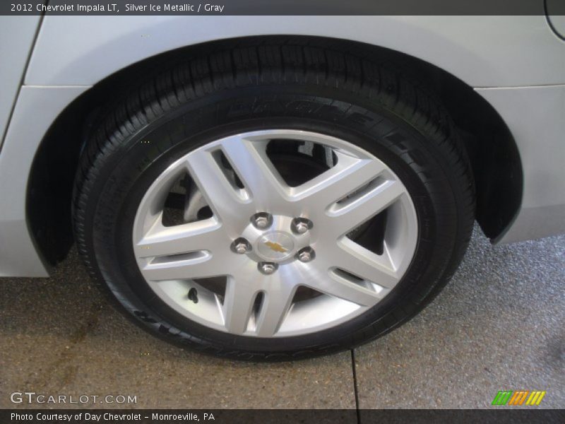 Silver Ice Metallic / Gray 2012 Chevrolet Impala LT