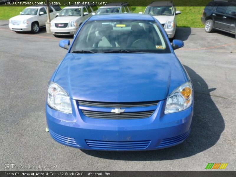 Blue Flash Metallic / Gray 2008 Chevrolet Cobalt LT Sedan