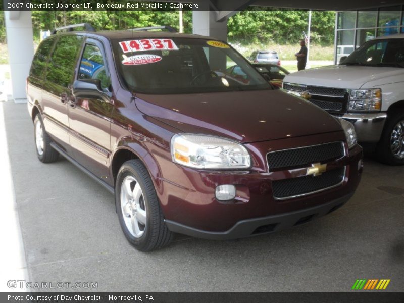 Bordeaux Red Metallic / Cashmere 2007 Chevrolet Uplander LT