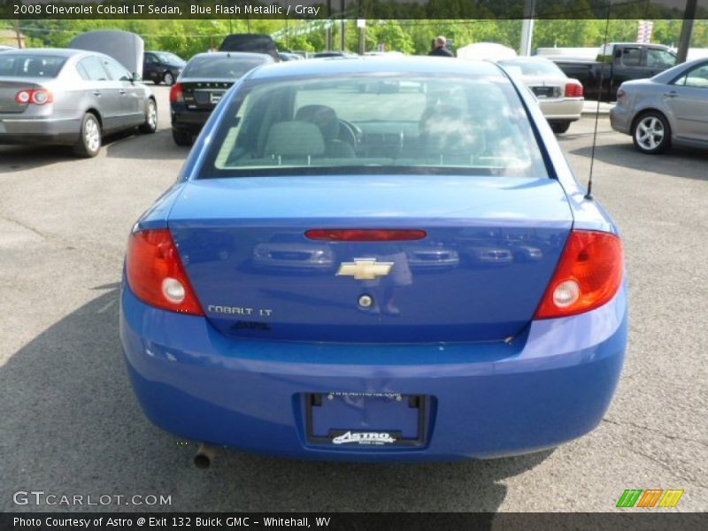 Blue Flash Metallic / Gray 2008 Chevrolet Cobalt LT Sedan