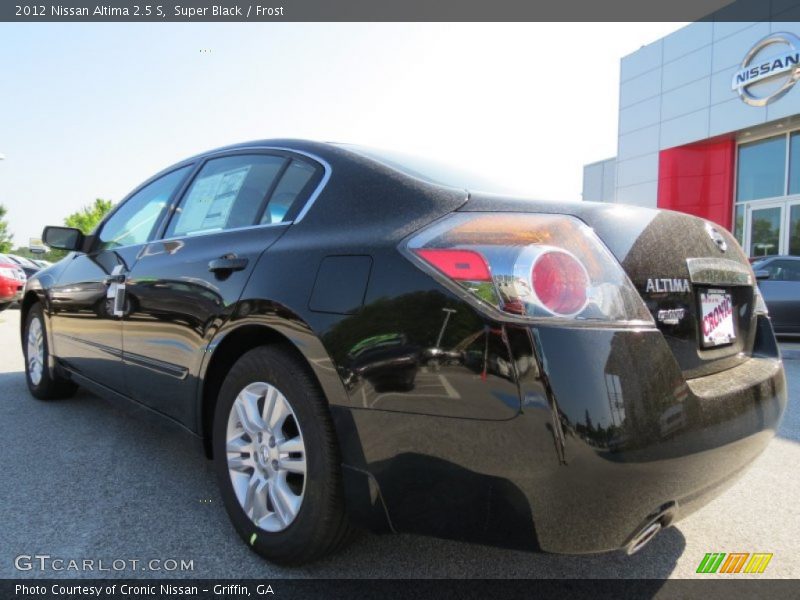 Super Black / Frost 2012 Nissan Altima 2.5 S