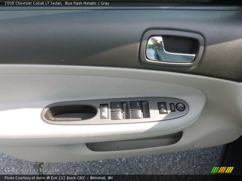 Blue Flash Metallic / Gray 2008 Chevrolet Cobalt LT Sedan