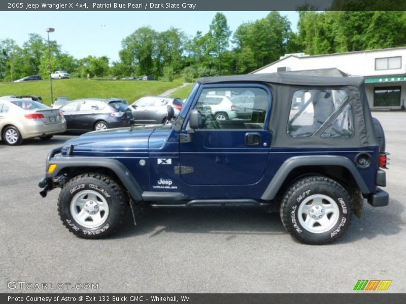 Patriot Blue Pearl / Dark Slate Gray 2005 Jeep Wrangler X 4x4