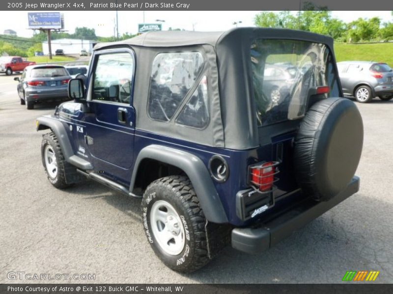 Patriot Blue Pearl / Dark Slate Gray 2005 Jeep Wrangler X 4x4