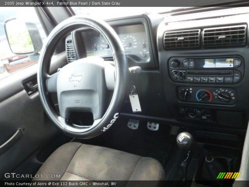 Patriot Blue Pearl / Dark Slate Gray 2005 Jeep Wrangler X 4x4