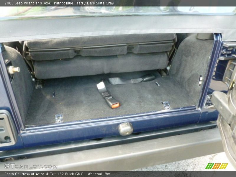 Patriot Blue Pearl / Dark Slate Gray 2005 Jeep Wrangler X 4x4