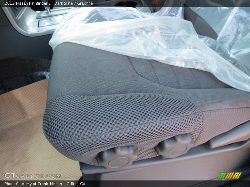 Front Seat of 2012 Pathfinder S