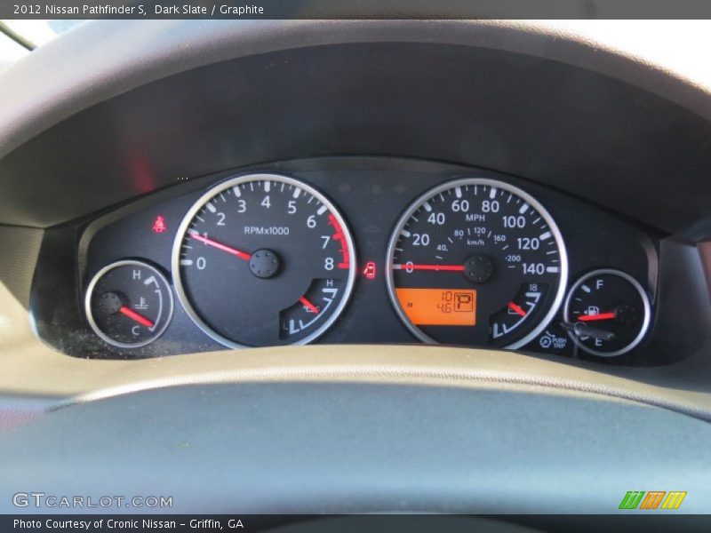  2012 Pathfinder S S Gauges