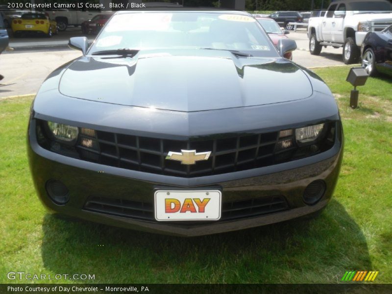 Black / Black 2010 Chevrolet Camaro LS Coupe
