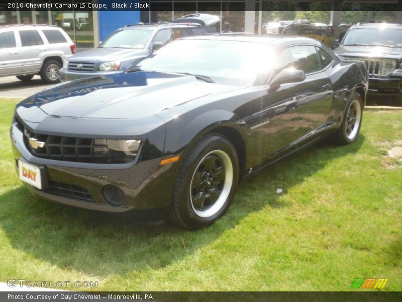 Black / Black 2010 Chevrolet Camaro LS Coupe