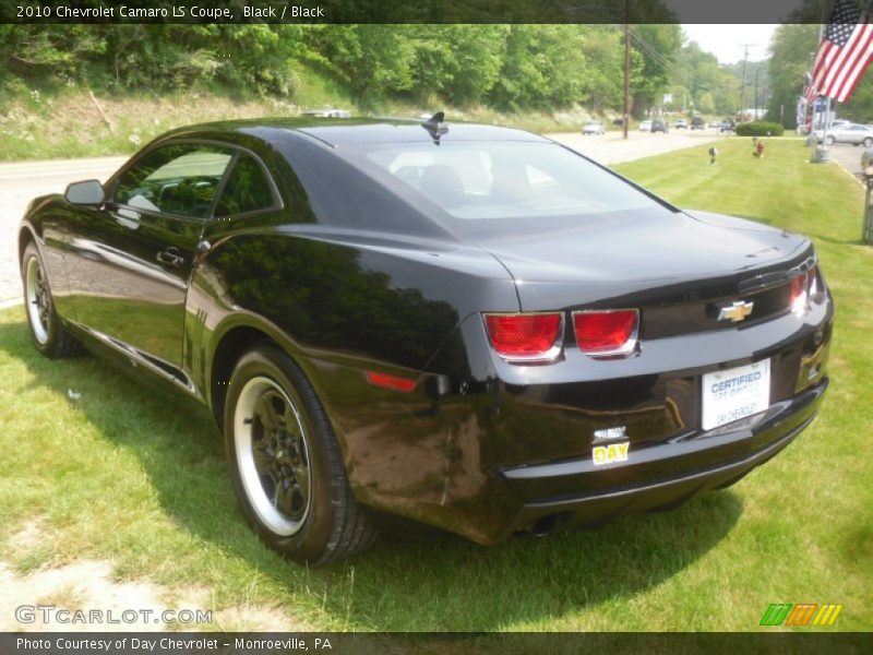 Black / Black 2010 Chevrolet Camaro LS Coupe