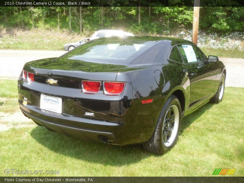 Black / Black 2010 Chevrolet Camaro LS Coupe