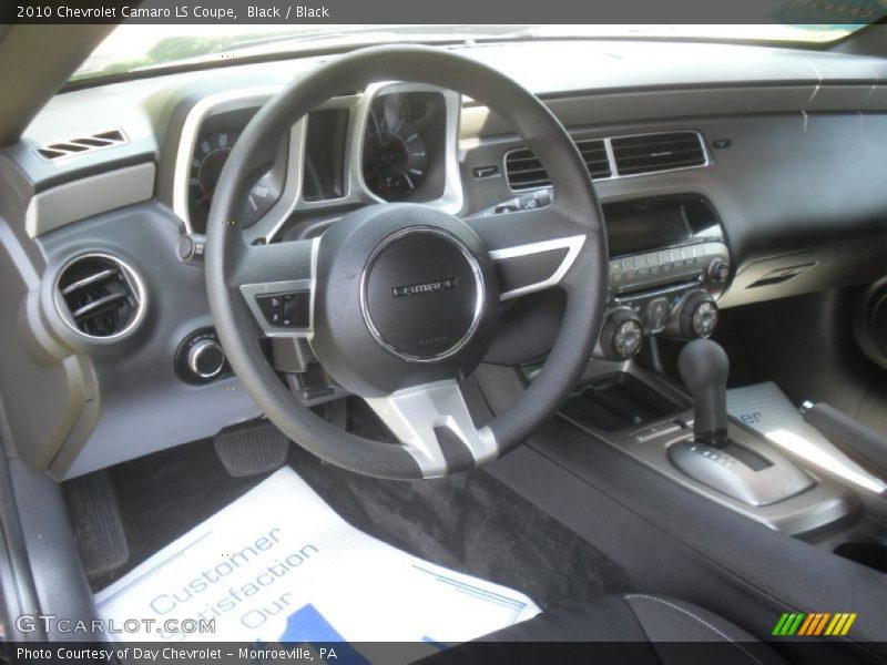 Black / Black 2010 Chevrolet Camaro LS Coupe