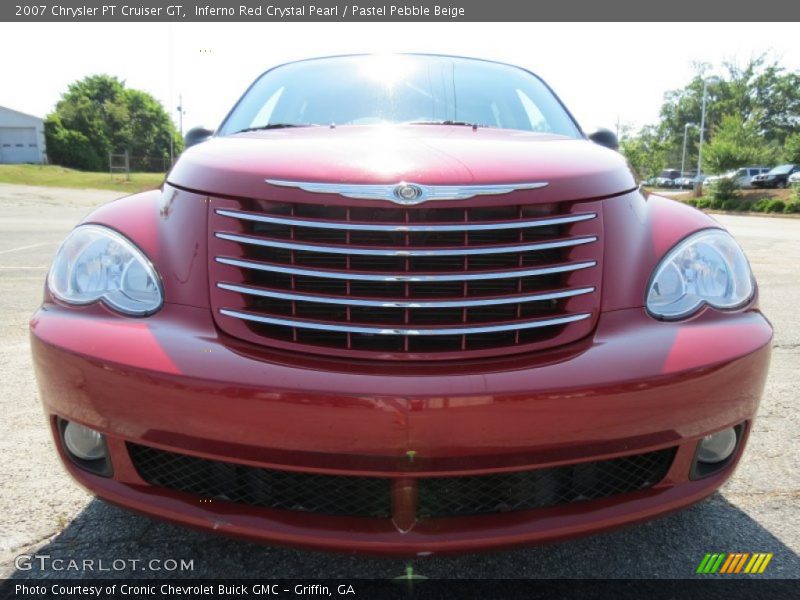 Inferno Red Crystal Pearl / Pastel Pebble Beige 2007 Chrysler PT Cruiser GT