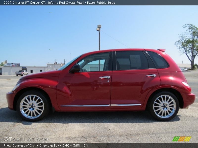 Inferno Red Crystal Pearl / Pastel Pebble Beige 2007 Chrysler PT Cruiser GT