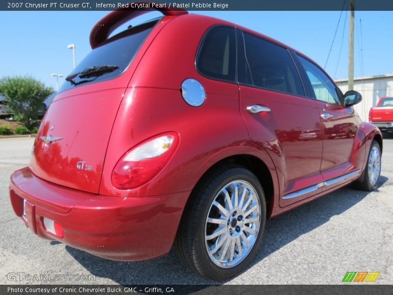 Inferno Red Crystal Pearl / Pastel Pebble Beige 2007 Chrysler PT Cruiser GT