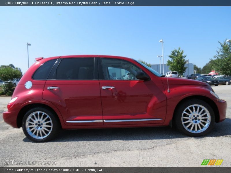 Inferno Red Crystal Pearl / Pastel Pebble Beige 2007 Chrysler PT Cruiser GT