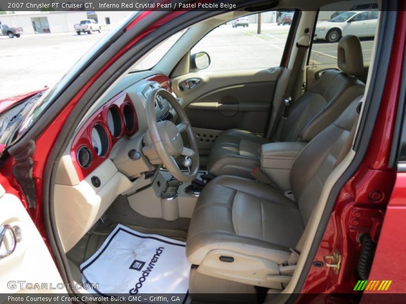 Inferno Red Crystal Pearl / Pastel Pebble Beige 2007 Chrysler PT Cruiser GT