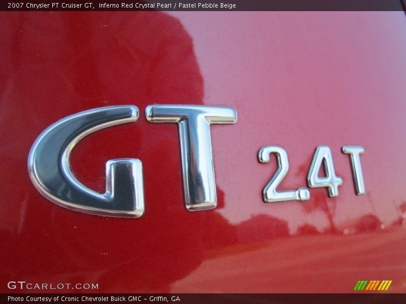 Inferno Red Crystal Pearl / Pastel Pebble Beige 2007 Chrysler PT Cruiser GT