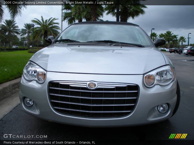 Bright Silver Metallic / Light Taupe 2006 Chrysler Sebring Limited Convertible