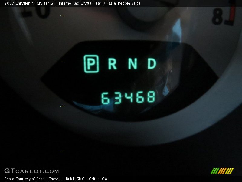 Inferno Red Crystal Pearl / Pastel Pebble Beige 2007 Chrysler PT Cruiser GT