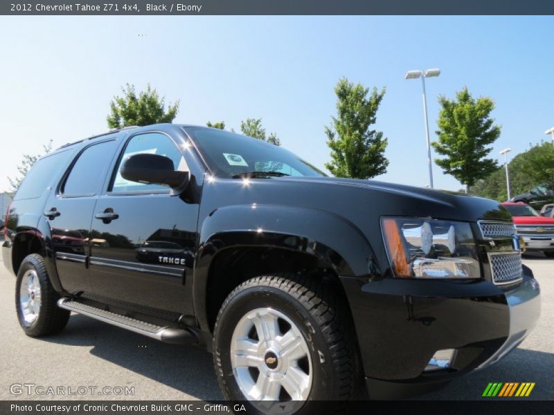 Black / Ebony 2012 Chevrolet Tahoe Z71 4x4
