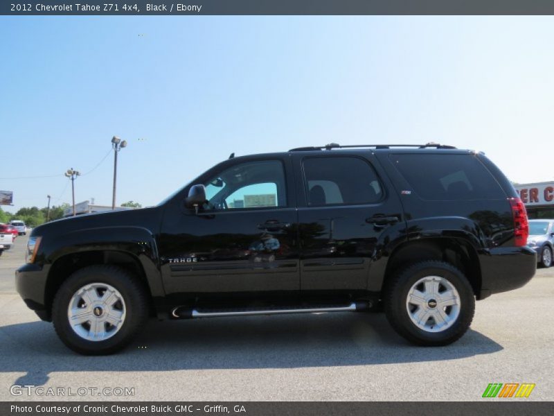 Black / Ebony 2012 Chevrolet Tahoe Z71 4x4