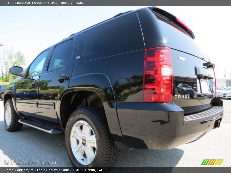 Black / Ebony 2012 Chevrolet Tahoe Z71 4x4