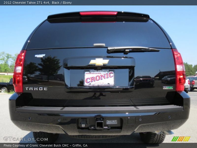 Black / Ebony 2012 Chevrolet Tahoe Z71 4x4
