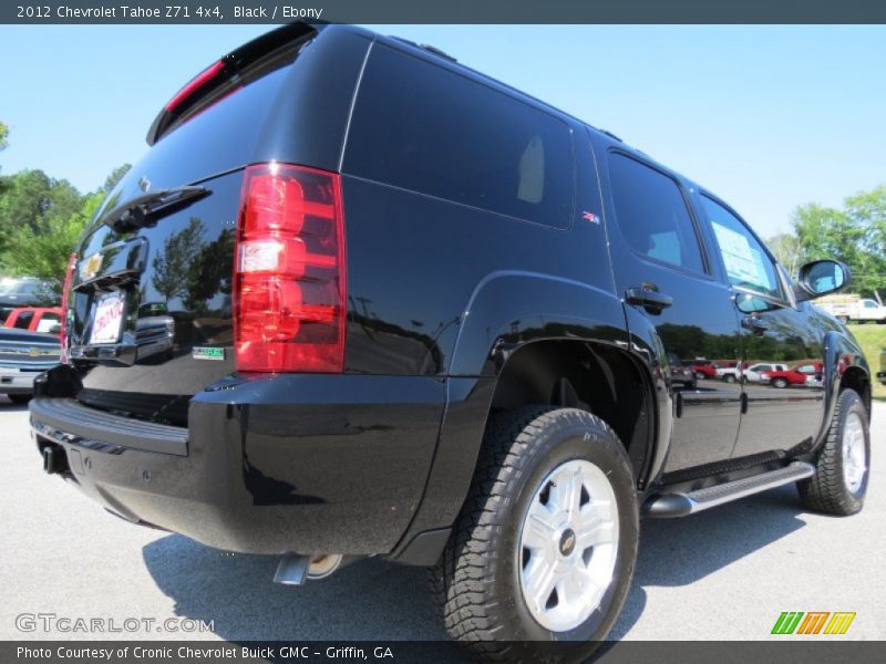 Black / Ebony 2012 Chevrolet Tahoe Z71 4x4