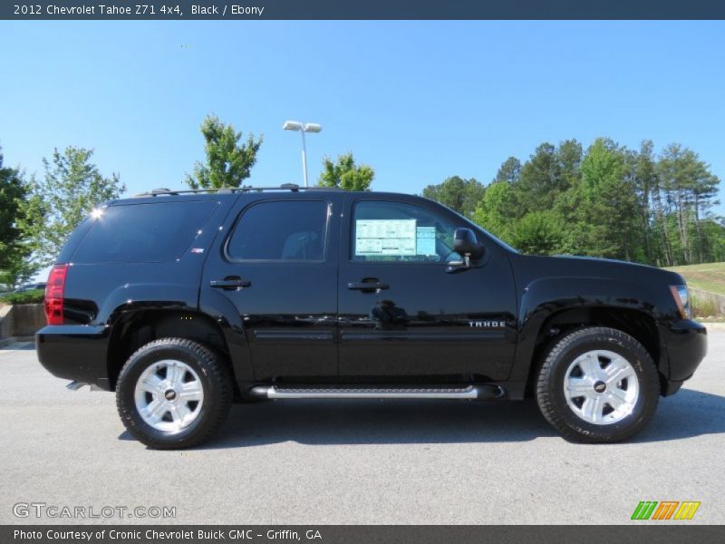 Black / Ebony 2012 Chevrolet Tahoe Z71 4x4