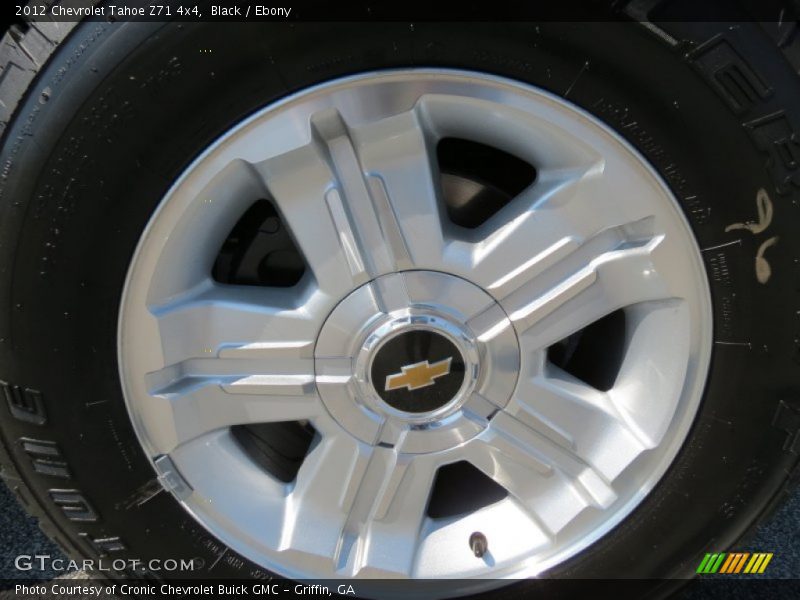 Black / Ebony 2012 Chevrolet Tahoe Z71 4x4